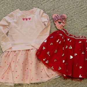 Cat & Jack Valentines Bundle 6-6x